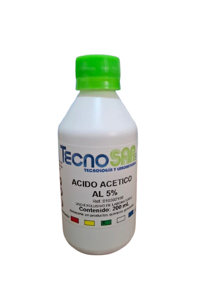 Ácido acético al 5%